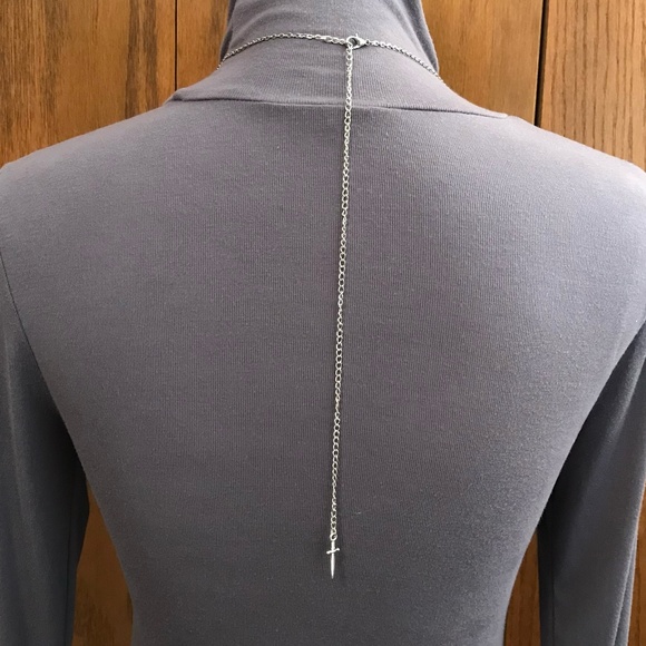 Freya Norse Mythology Goddess Handmade Viking Necklace, Sword, Gold Druzy Drops - Picture 11 of 16